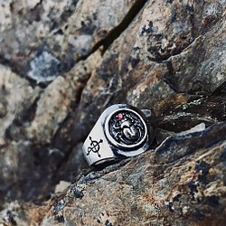 バロックシリーズ】Guardian Silver 925 Sterling Silver ペンダント