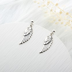 天使の翼 Angel Wing シルバーs925 ピアス イヤリング 記念日