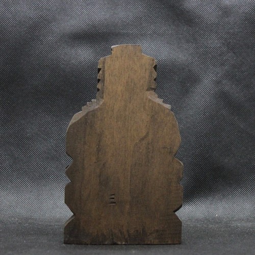 不動明王坐像（15cm fd4105）仏像 円空仏 摸刻 木彫