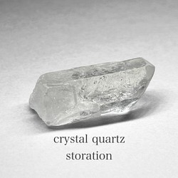 storation crystal / ストレーション水晶 4 透明度AA 天然石 N.st