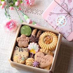 母の日クッキー缶 クッキー I BAKE 通販｜Creema(クリーマ) 15806978