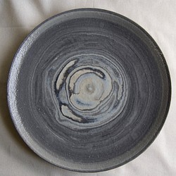 marble plate 大皿 black/blue3 1枚目の画像