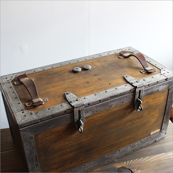 ミリタリー ボックス 木箱 アンティーク ヴィンテージ 収納ボックス