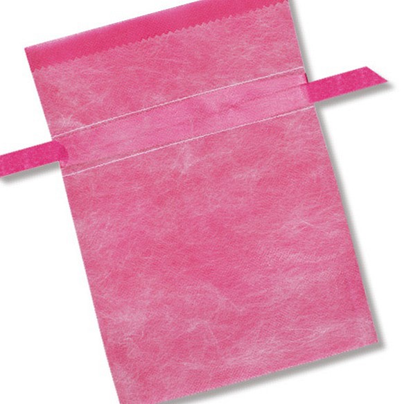 禮品包裝袋【粉色】無紡布抽繩式禮品包裝袋5 第1張的照片