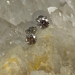 pt900 プラチナ 天然ダイヤモンド 0.2ct ピアス ピアス（スタッド・一