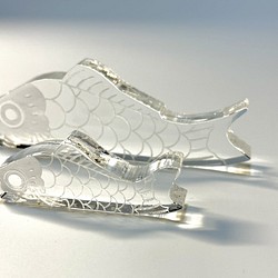 透明な鯉のぼり    親鯉／稚鯉 1枚目の画像