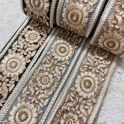 インド刺繍リボン　アソート　1m✖︎3種類 1枚目の画像