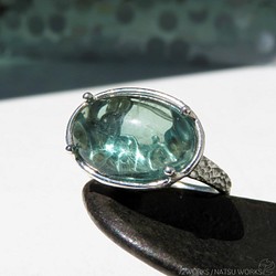 フローライト リング / Green Fluorite Ring 1枚目の画像