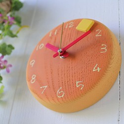 パンケーキの時計 置時計兼用タイプ　ホットケーキ 7枚目の画像