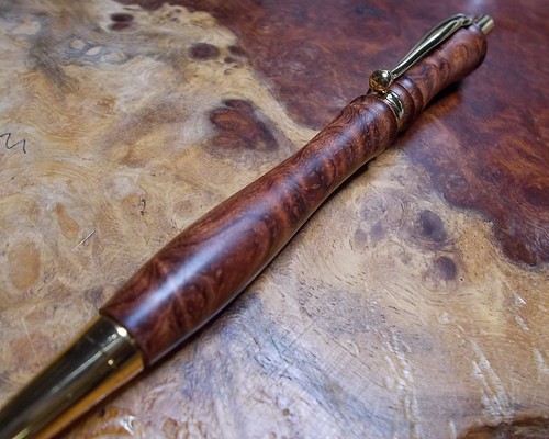 ブビンガ　シャープペンシル0.5　木軸ペン　加藤金属　筆記具　人気　ハンドメイド