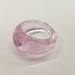【送料無料】ガラスリング　桜 1枚目の画像