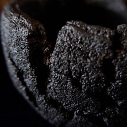 3.5黒金彩破れ裂紋鉢６　塊根植物　多肉植物　コーデックス　植木鉢　沖縄 2枚目の画像