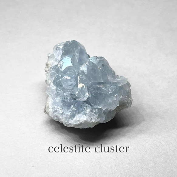 Celestite cluster / セレスタイトクラスター D 天然石 N.st 通販｜Creema(クリーマ)