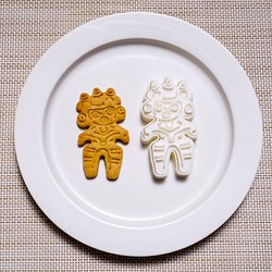 みみずく土偶（クッキーカッター・クッキー型） 1枚目の画像