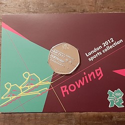 2012年 ロンドン オリンピック 50ペンス Rowing デザインエリザベス女王 ブリティッシュ コイン 2011年 その他家具 Daniel  通販｜Creema(クリーマ) 15955149