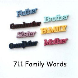 【USAボタン】Family Words【ff0711】 1枚目の画像