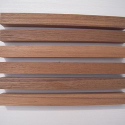 ペンターニング用【チーク材6本組】　ハンドメイド素材　チーク　銘木　木材　端材　ウッドターニング 1枚目の画像