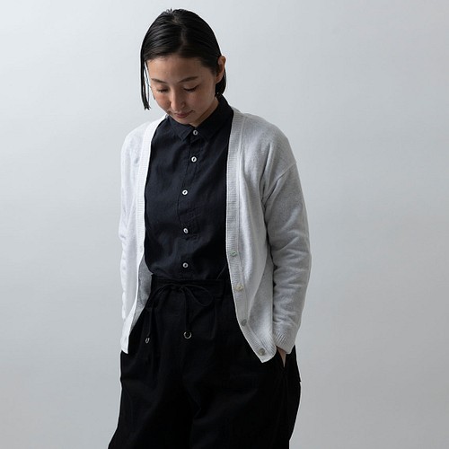 Eiwailive apricot Lamie Linen Cadi Jacket ラミーリネンカーディガン