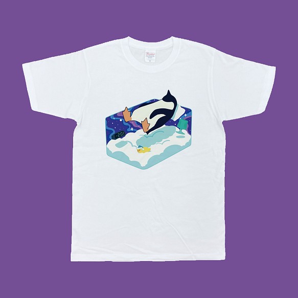 ペンギン・フロート　ZZZ Tシャツ 1枚目の画像