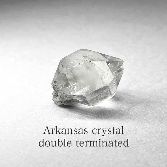 Arkansas double terminated / アーカンソー産水晶ダブルターミネー