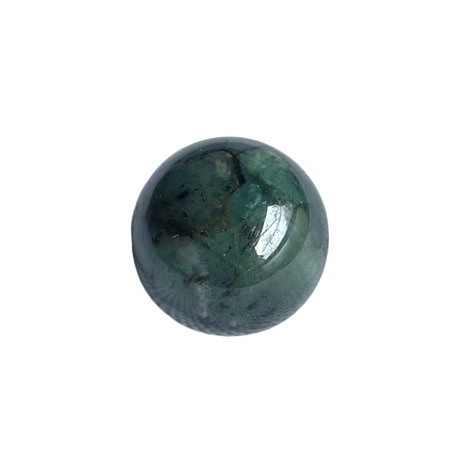 CYA【AAA エメラルド 15.4mm玉 １粒 バラ 売】バラ 天然石ビーズ 5月誕生石 現物 1枚目の画像