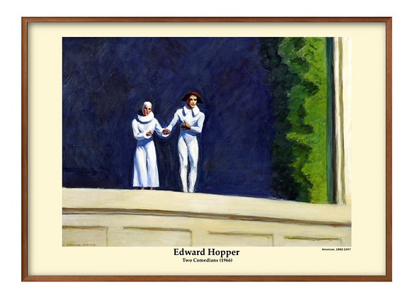 1-10588 ポスター 絵画 A3サイズ『エドワード・ホッパー』アート