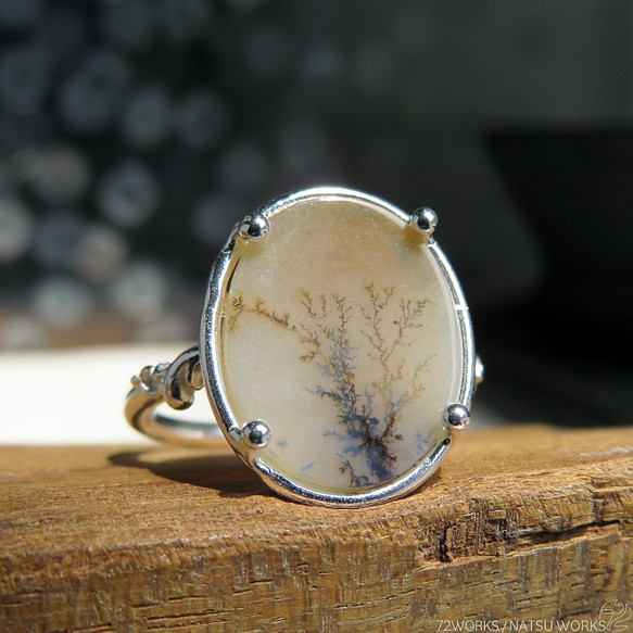 デンドリティック アゲートリング / Dendritic Agate Ring 5a 指輪