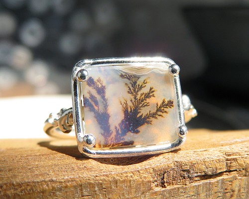 デンドリティック アゲートリング / Dendritic Agate Ring 5f 指輪