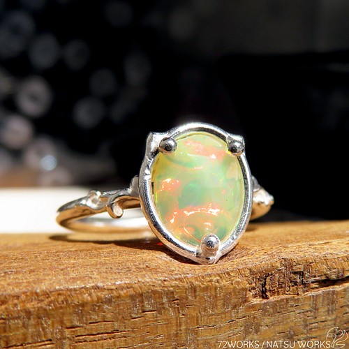 エチオピア オパール リング / Ethiopian Opal Ring 5c 指輪・リング ...