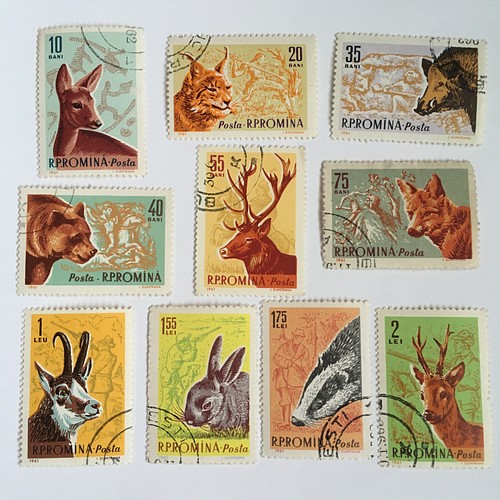 ルーマニア切手 10枚セット - 使用済切手/官製はがき