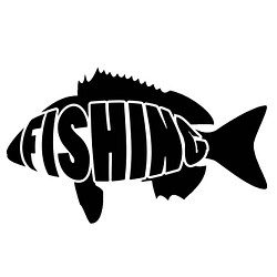 カッティングシート MODEL 魚 フィッシング 釣り シルエット ステッカー 車外アクセサリー fishing シール・ステッカー HTD  通販｜Creema(クリーマ) 16009640