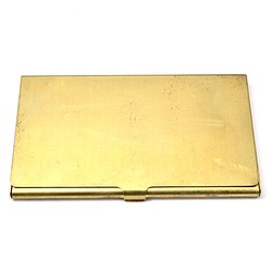 ヴィンテージ真鍮 カードケース 名刺入れ 40〜50s