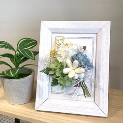 ウエディング　お祝い　フラワーインテリア　花束　ギフト　贈り物　プリザーブドフラワー　 1枚目の画像