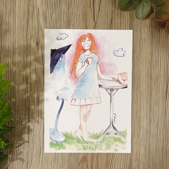 ｜午茶時光｜✿畫卡 ✻明信片 第1張的照片