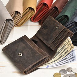 二つ折り 二つ折り財布 のおすすめ人気通販｜Creema(クリーマ) 国内 