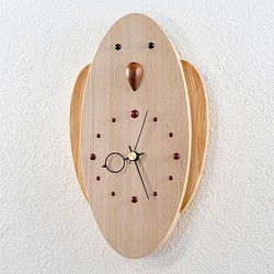 インコの掛け時計【クオーツ時計】 1枚目の画像
