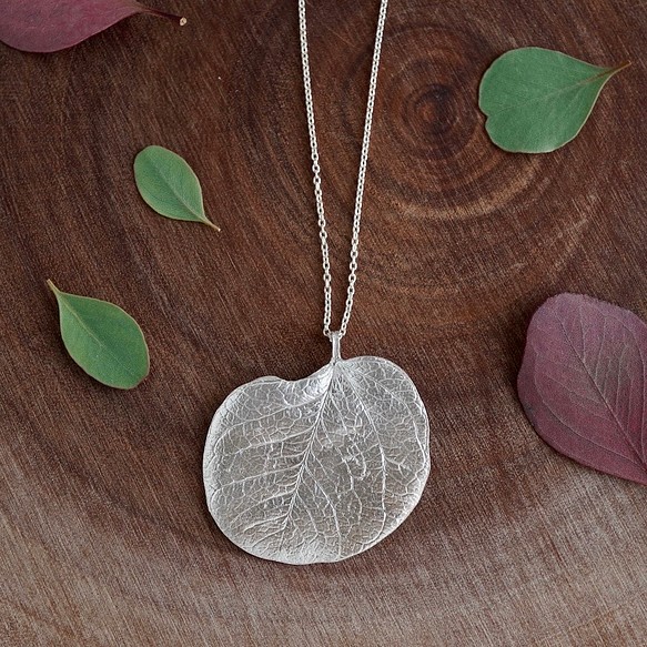 Eucalyptus leaf necklace [P073SV] ネックレス・ペンダント atelier