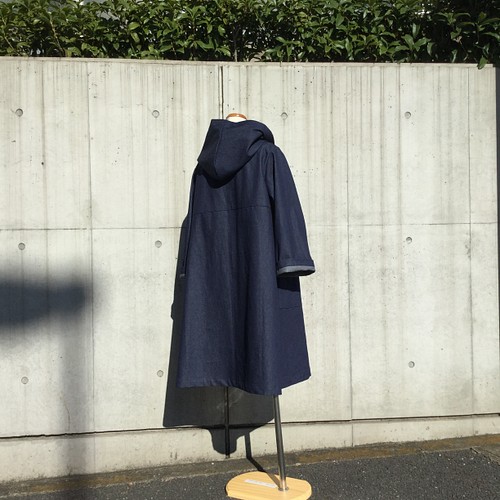 ka na ta ame coat 名作 コート navy-