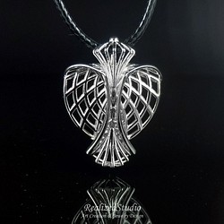 守護天使 - 珠寶鍍金925純銀墜子 第1張的照片