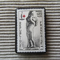 法國郵票胸針3848 第1張的照片