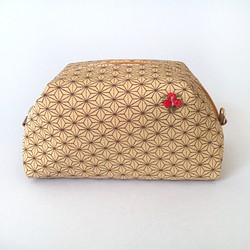 日式豆袋包，中號 [絲綢] 第1張的照片