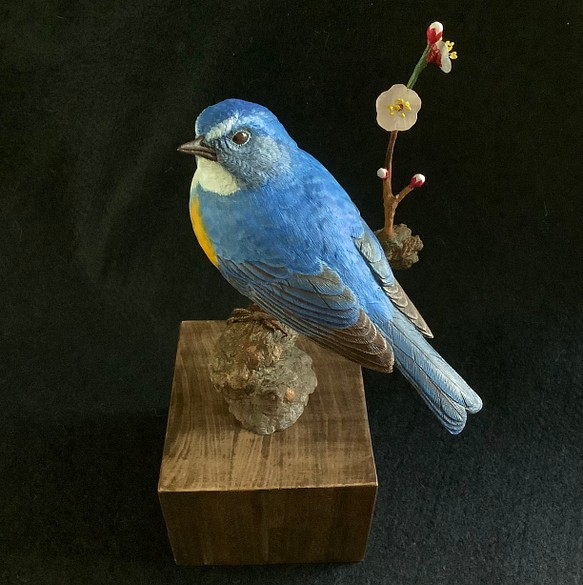 バードカービング 鳥彫刻作品 - 彫刻