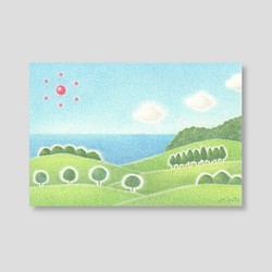 夏の思い出(ポストカード。5枚セット) 1枚目の画像