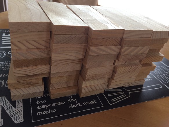 かまぼこ板(50枚) 木材・板 tomorin 通販｜Creema(クリーマ)