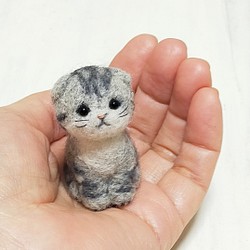 羊毛フェルト猫 - 趣味/おもちゃ