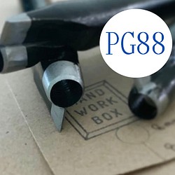 PG88  ベルトポンチ&ギボシの穴あけ φ8mm/切込長さ：約8mm 1枚目の画像