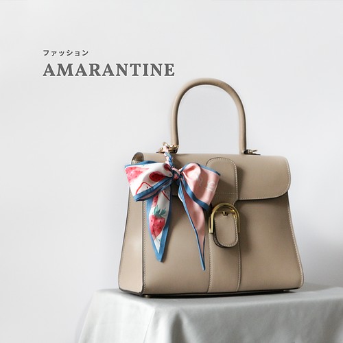 高級牛革ハンドバッグ斜め掛けショルダーバッグ 2wayバッグ Amarantine ...