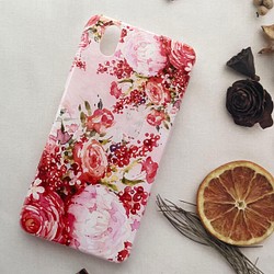 Xperia AQUOS Galaxy iPhone 対応 / Rose Garden type4 m-503 1枚目の画像