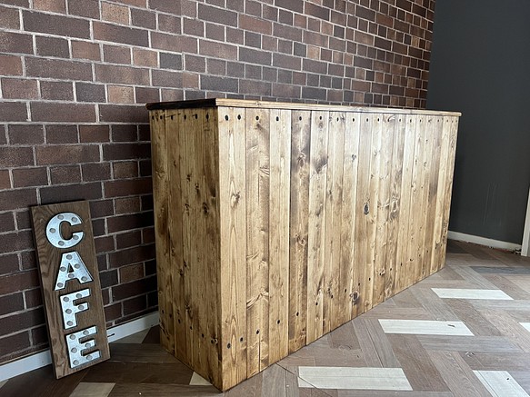 hotaru　カウンター　キッチンカウンター　店舗　什器　作業台　机　受付　オーダー可　天然木　無垢材