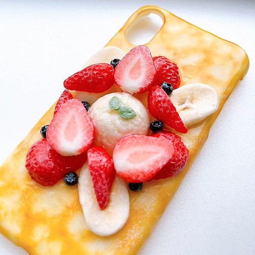 フェイクスイーツ iPhone ケース スマホ お菓子 レジン 食品サンプル